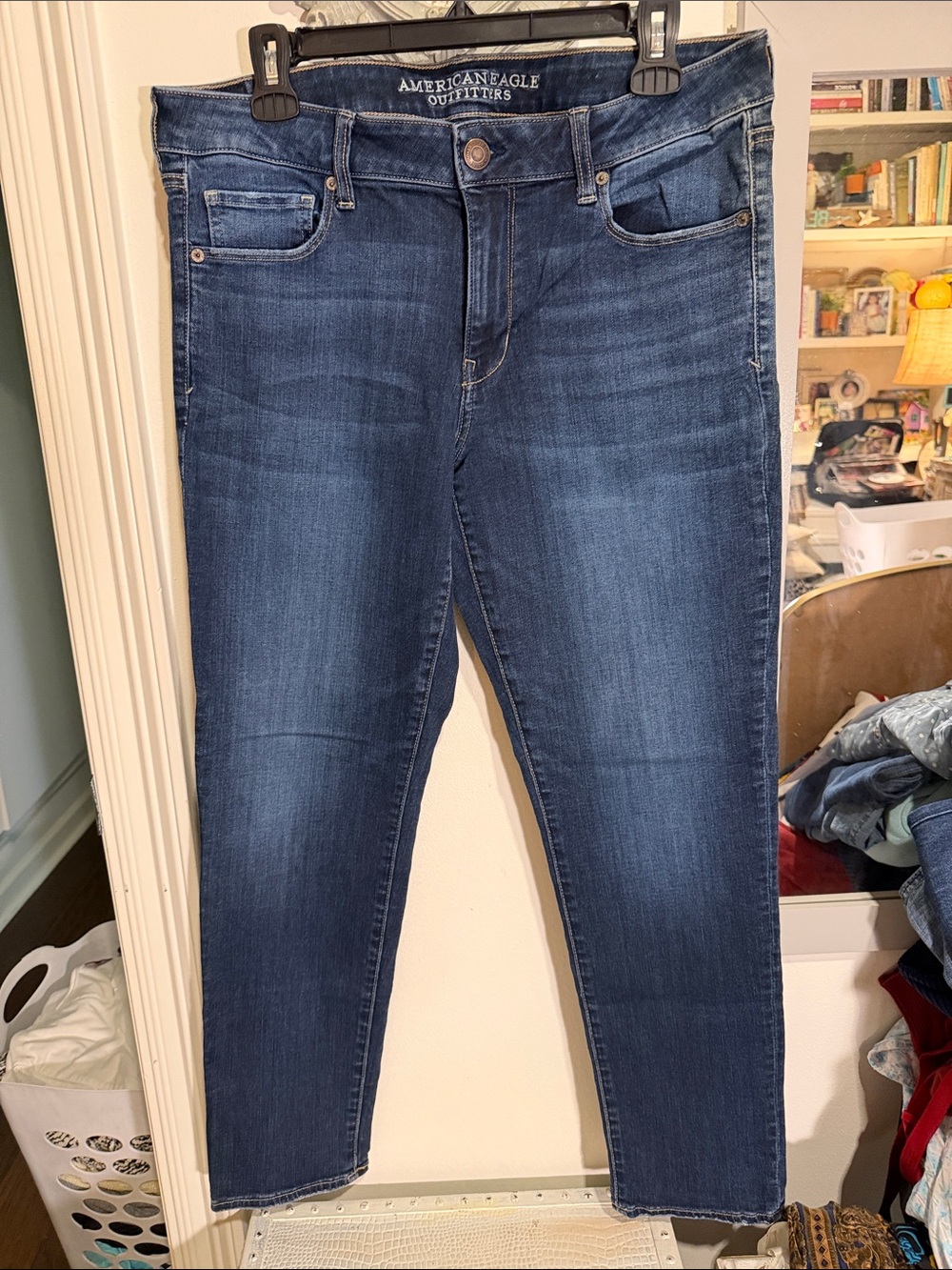 American Eagle Outfitters Indigo Blue Skinny Jeans